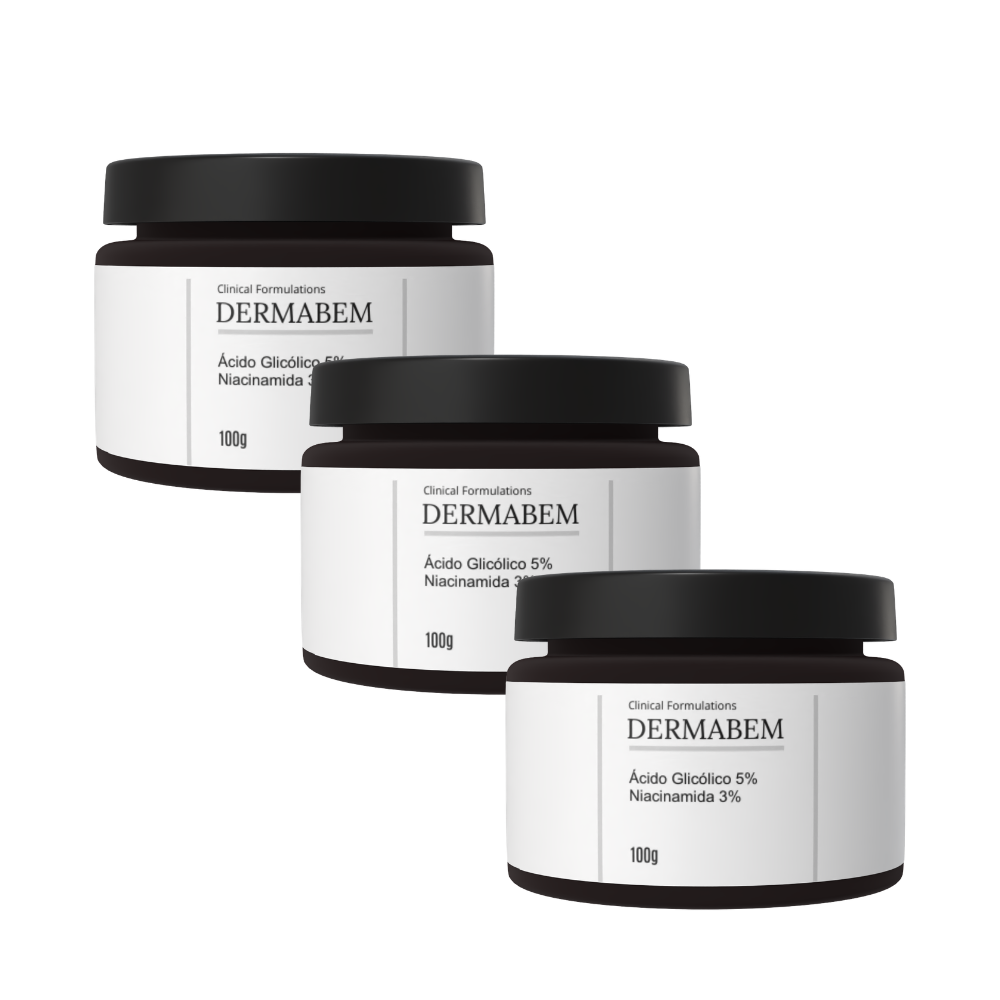 Ácido Glicólico Creme Facial Dermabem Clinical Formulations 100g