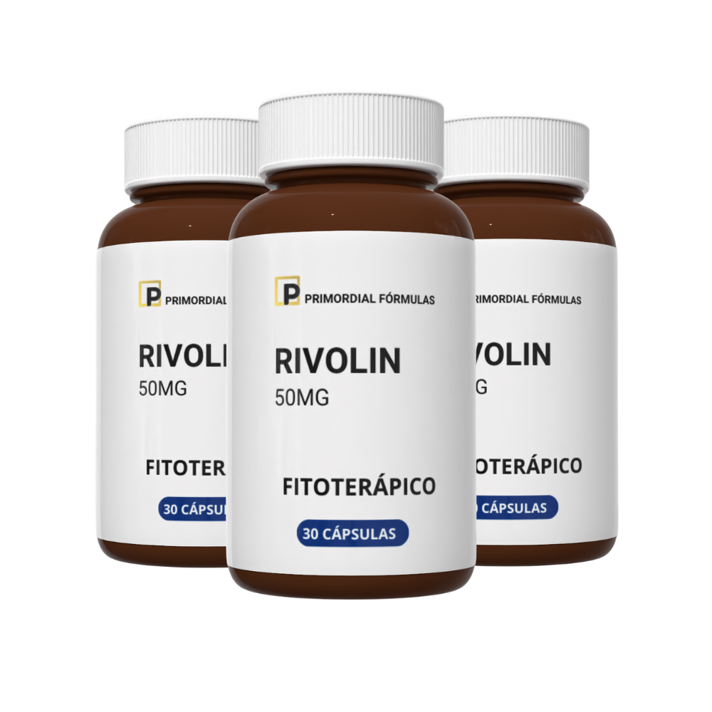 Rivolin 50mg Com 30 Cápsulas