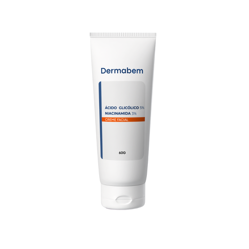 Dermabem Ácido Glicólico + Niacinamida Creme Facial 60g
