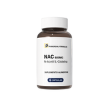 NAC N-Acetil L-Cisteína - 600mg - Precursor da Glutationa - 30 Cápsulas
