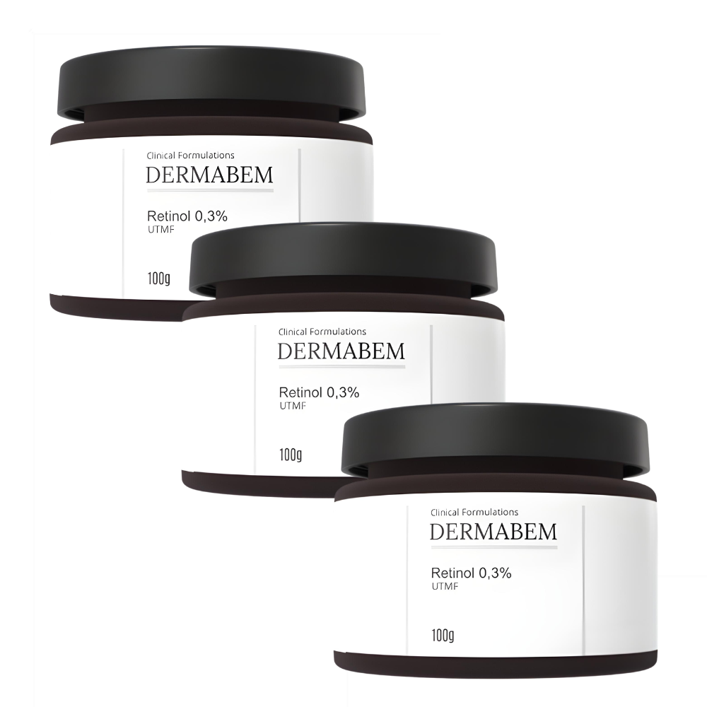 Retinol 0,3% Creme Facial Dermabem Clinical Formulations 100g
