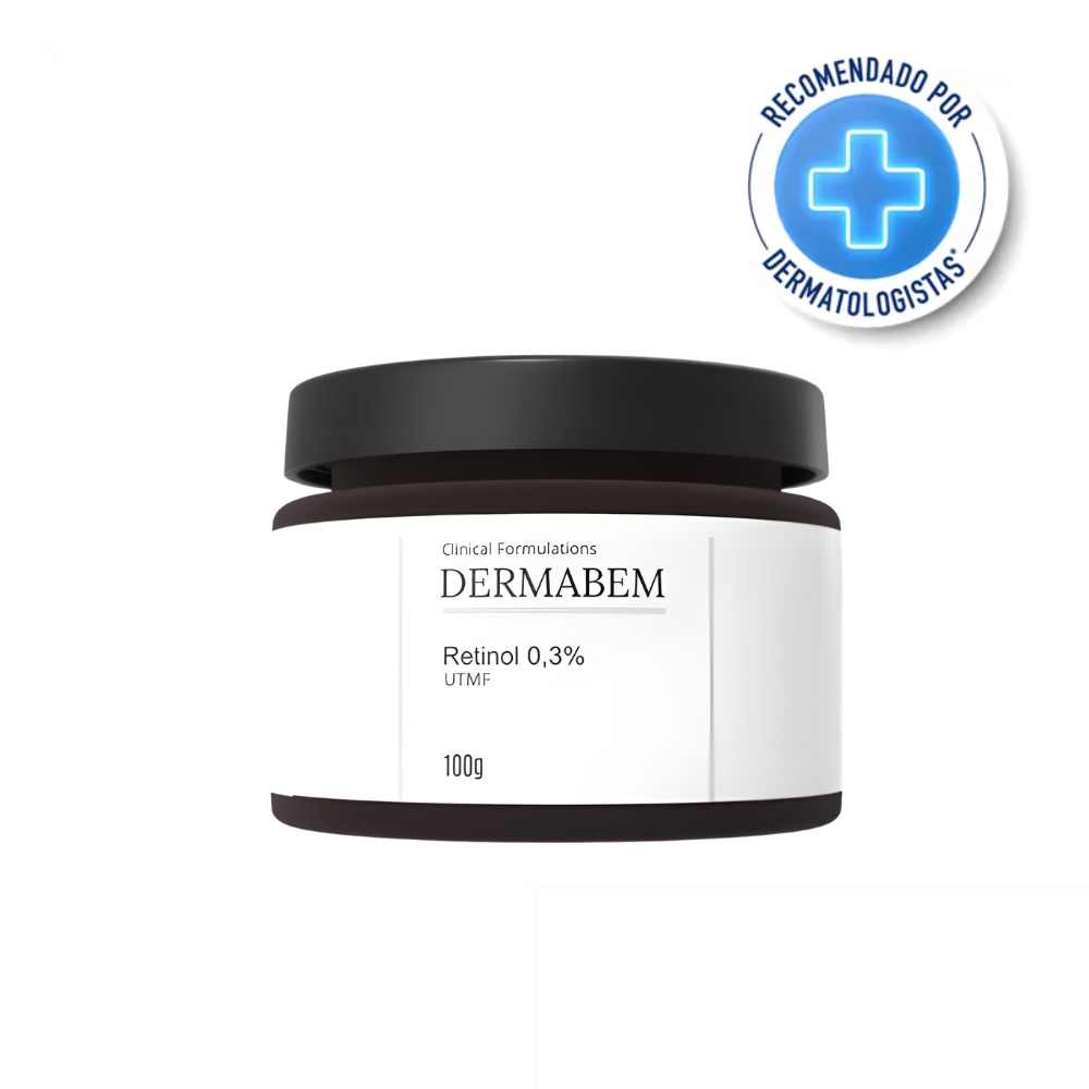 Retinol 0,3% Creme Facial Dermabem Clinical Formulations 100g