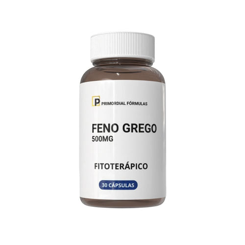 Feno Grego Concentrado 500mg Com 30 Cápsulas Primordial Formulas