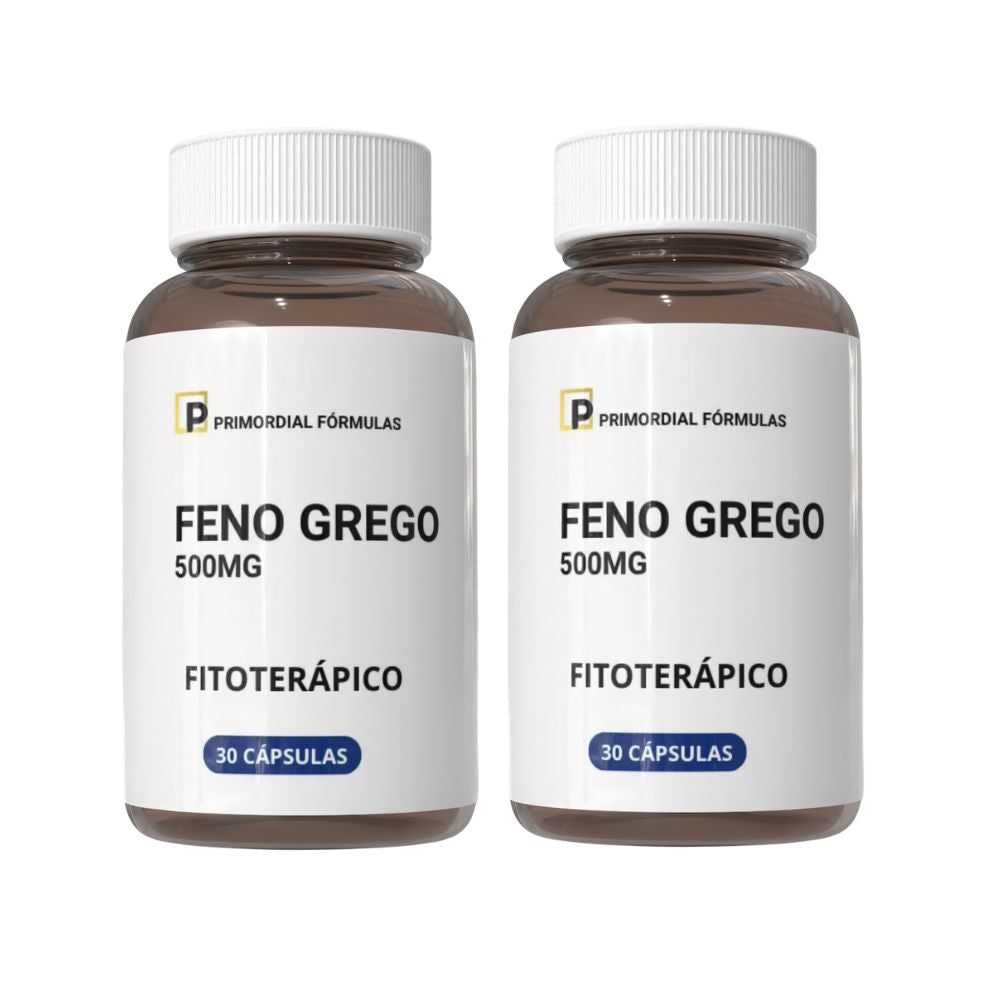 Feno Grego Concentrado 500mg Com 30 Cápsulas Primordial Formulas