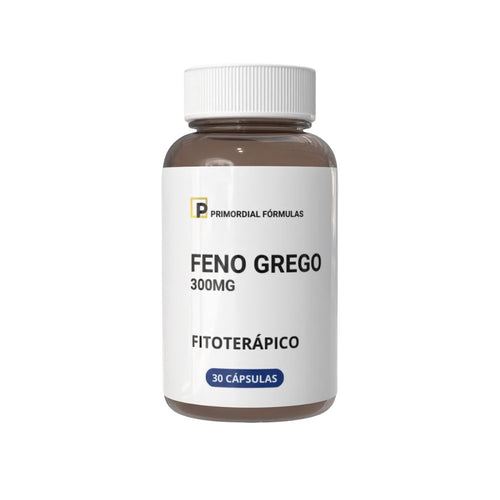 Feno Grego Concentrado 300mg Com 30 Cápsulas