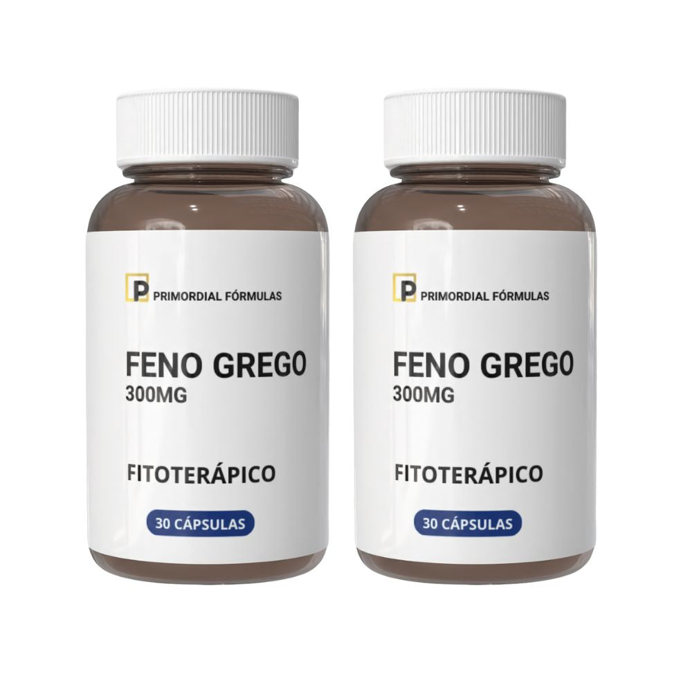 Feno Grego Concentrado 300mg Com 30 Cápsulas