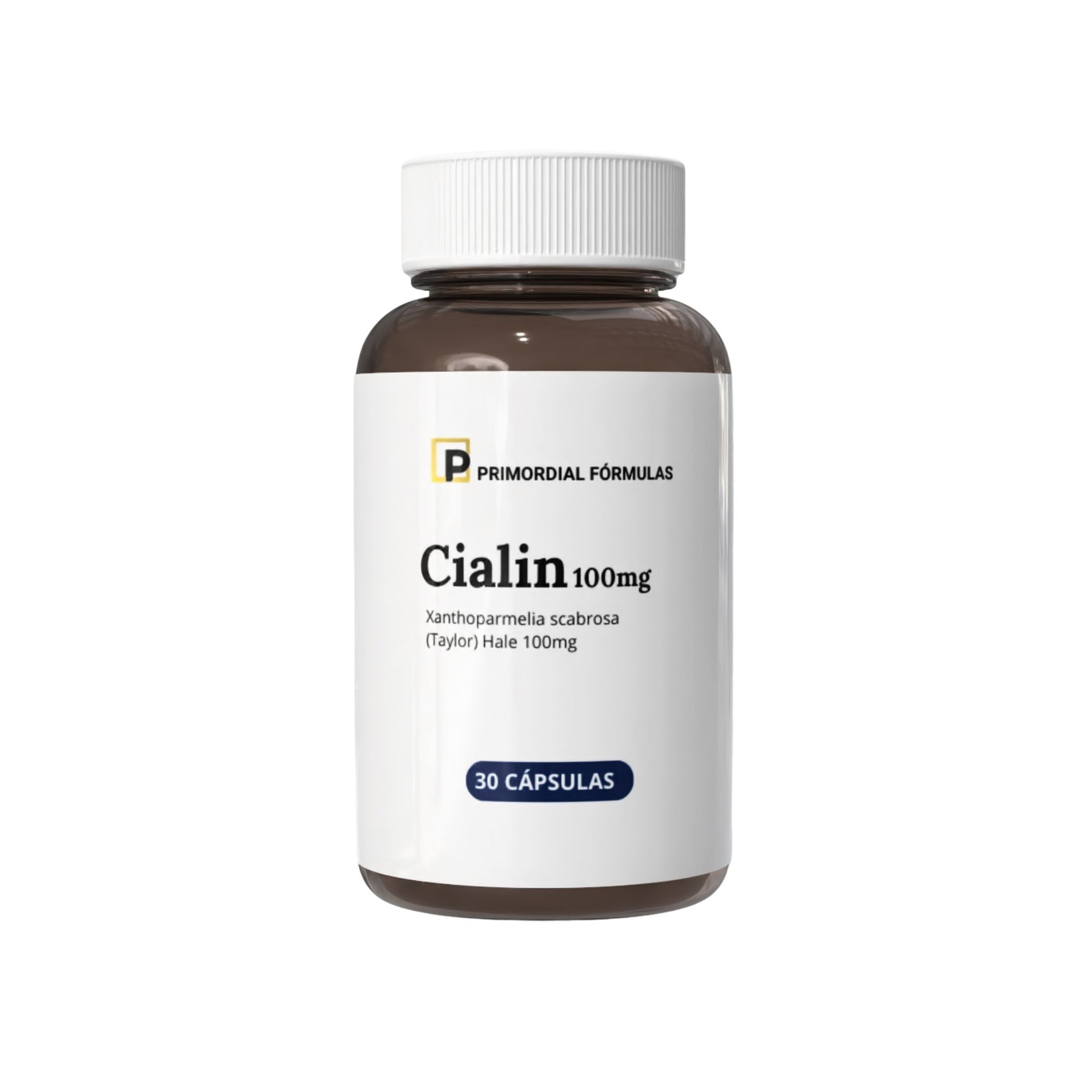 Cialin 100mg Primordial Formulas Com 30 Cápsulas