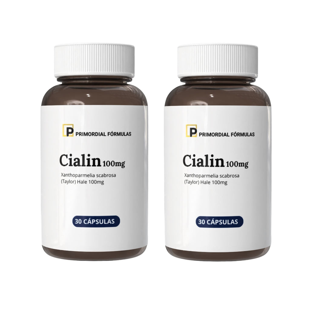 Cialin 100mg Primordial Formulas Com 30 Cápsulas