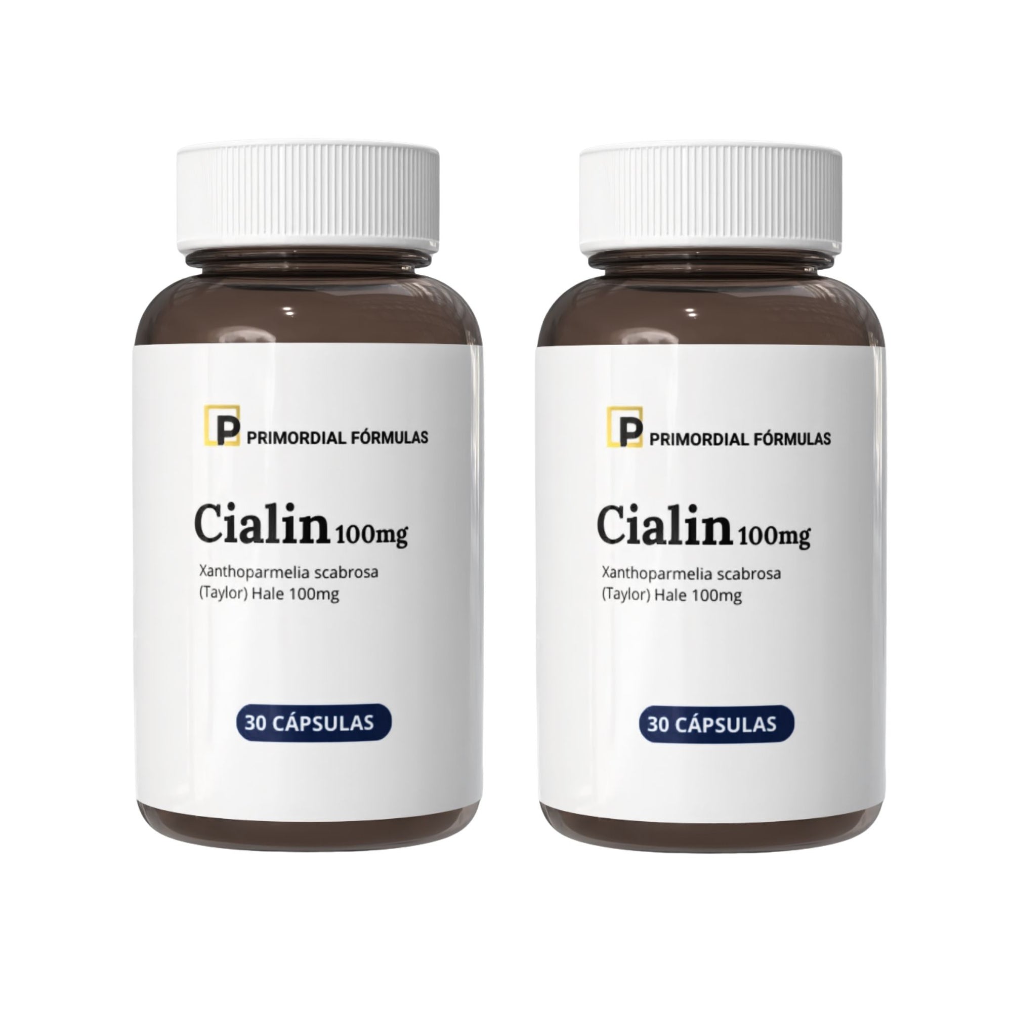 Cialin 100mg Primordial Formulas Com 30 Cápsulas