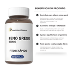 Feno Grego Concentrado 500mg Com 30 Cápsulas Primordial Formulas