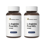 L-Arginina Pura HCL 500mg Com 30 Cápsulas