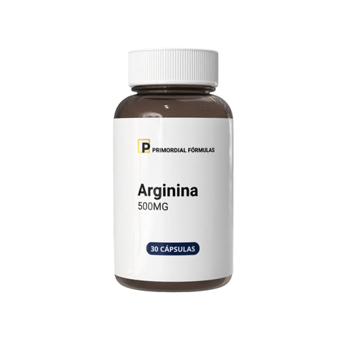 L-Arginina 500mg Com 30 Cápsulas
