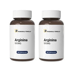 L-Arginina Pura 500mg Com 30 Cápsulas