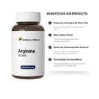 L-Arginina Pura 500mg Com 30 Cápsulas