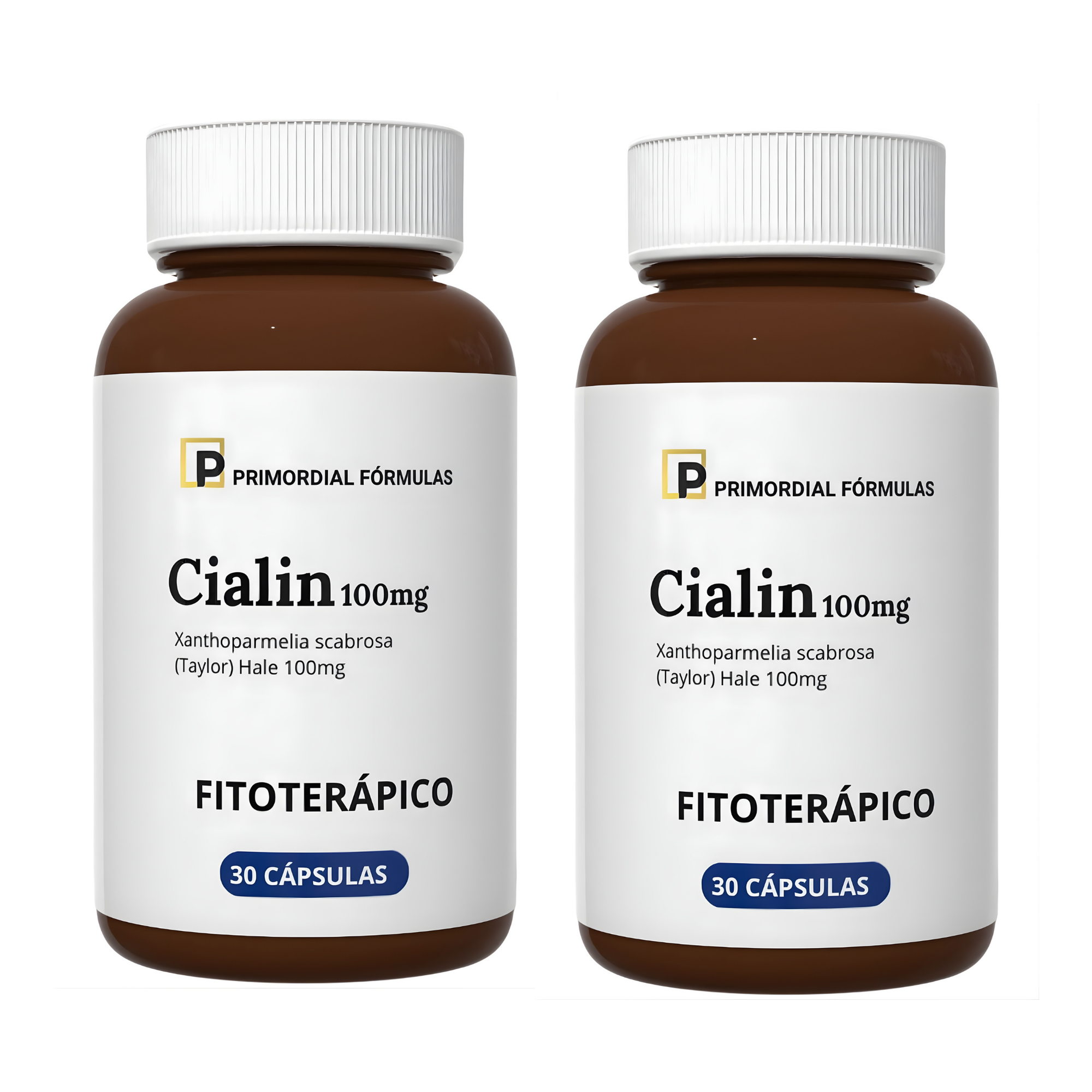 Cialin 100mg Primordial Formulas Com 30 Cápsulas