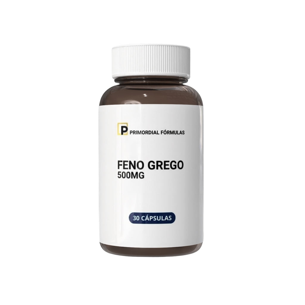 Feno Grego Concentrado 500mg Com 30 Cápsulas Primordial Formulas