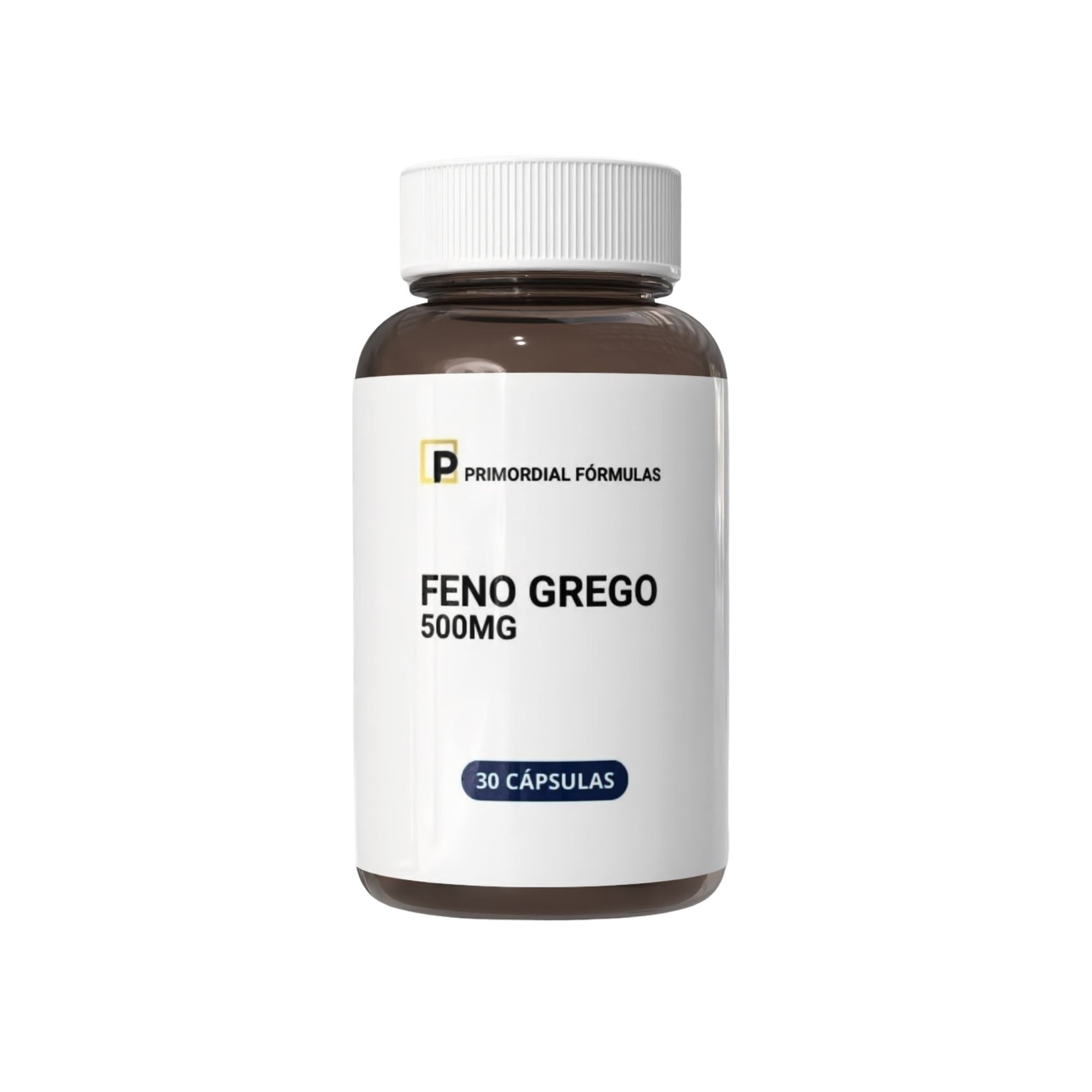 Feno Grego Concentrado 500mg Com 30 Cápsulas Primordial Formulas