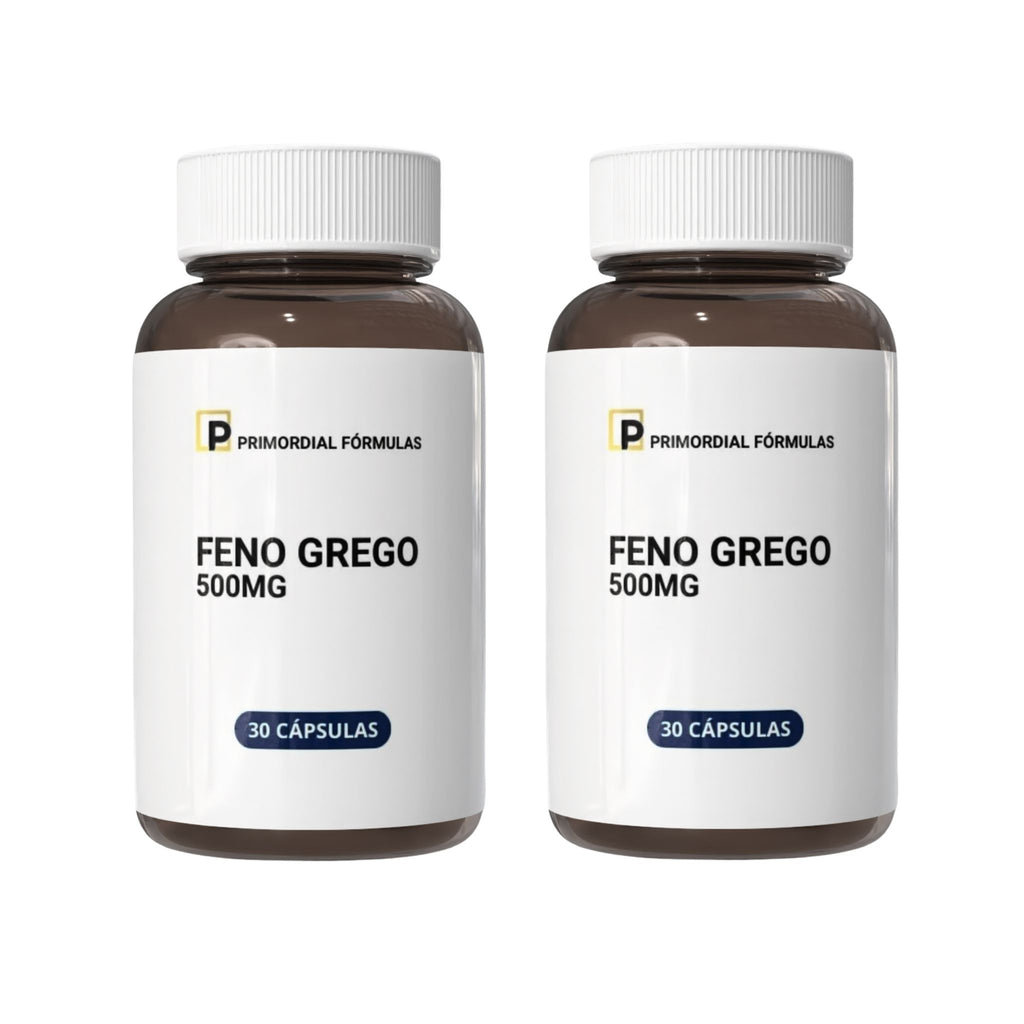Feno Grego Concentrado 500mg Com 30 Cápsulas Primordial Formulas