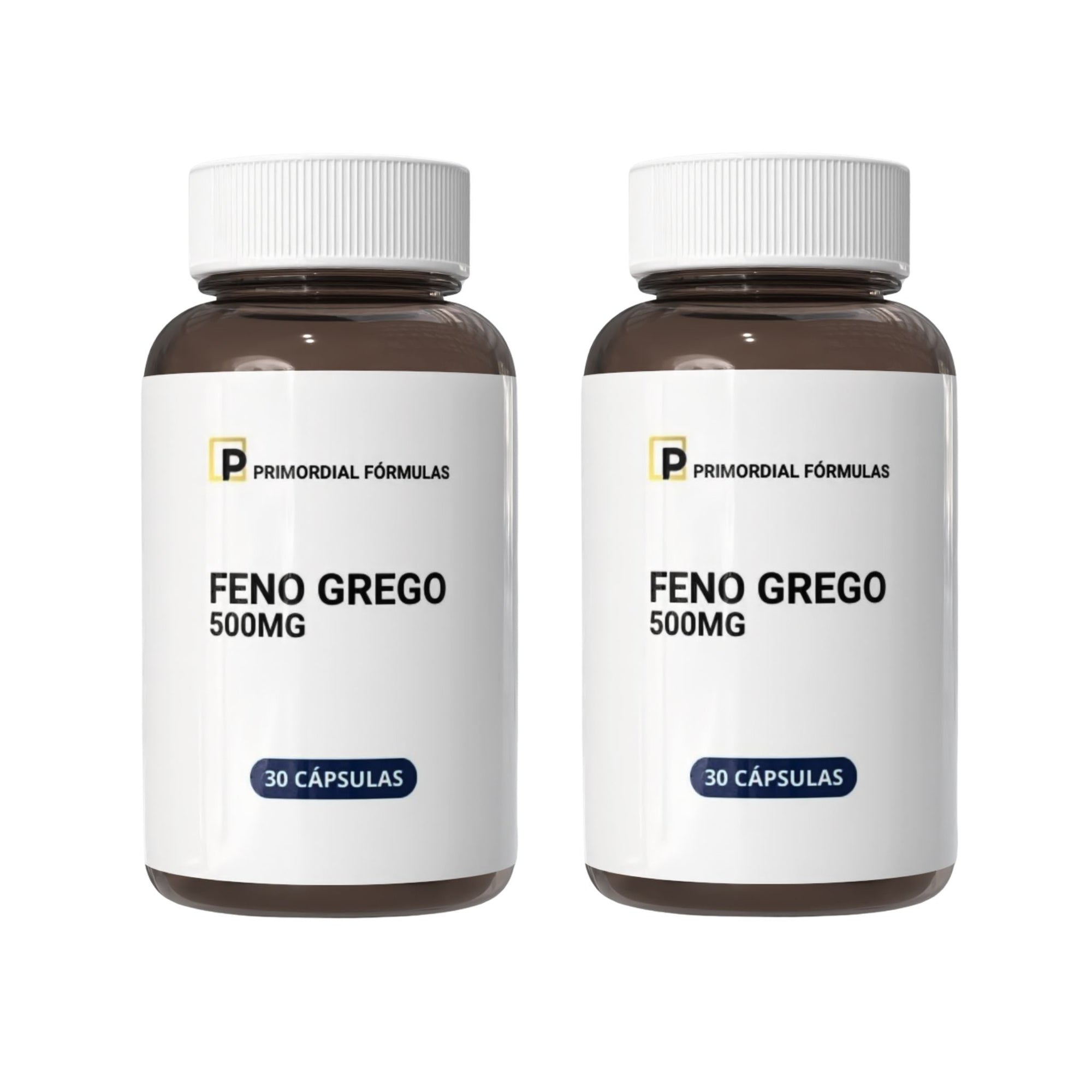 Feno Grego Concentrado 500mg Com 30 Cápsulas Primordial Formulas