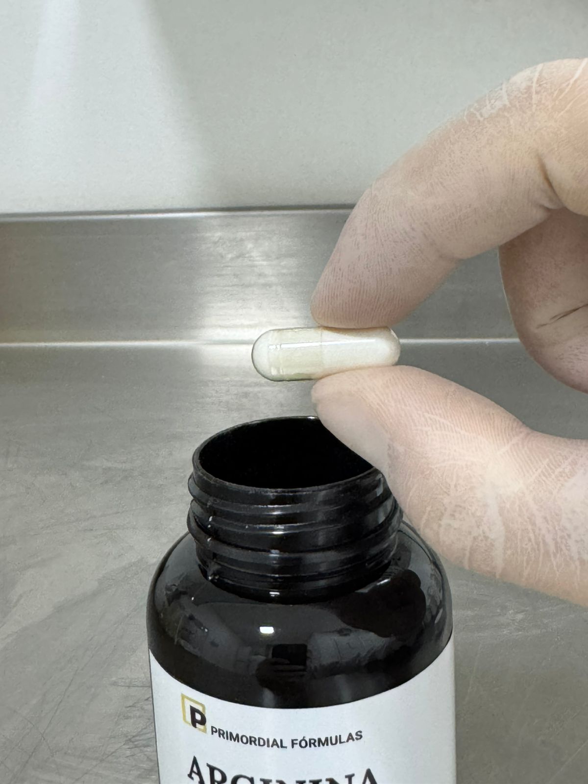 L-Arginina Pura 500mg Com 30 Cápsulas